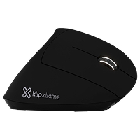KLIPXTREME MOUSE OPTICO INALAMBRICO DUOTRACK ERGONOMICO 6  BOTONES USB BT 2.4 GH - Intelaf