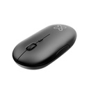 KLIPXTREME MOUSE SURFER INALÁMBRICO DELGADO SILENCIOSO 2.4 GHZ 800/1200/1600 ppp - Convermatix