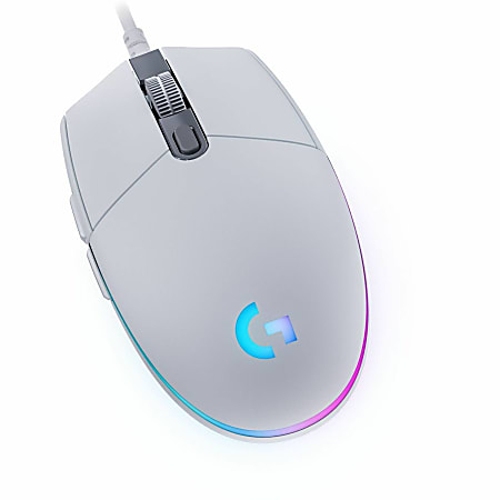 LOGITECH MOUSE ALAMBRICO G203 GAMING  6 BOTONES / LIGHTSYNC AZUL - Office Depot