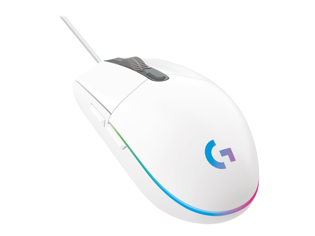 LOGITECH MOUSE ALAMBRICO G203 GAMING  6 BOTONES / LIGHTSYNC AZUL - PC Connection