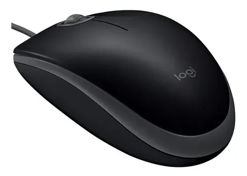 LOGITECH MOUSE ALAMBRICO M110 SILENT OPTICO 3 BOTONES NEGRO - Mercado Libre
