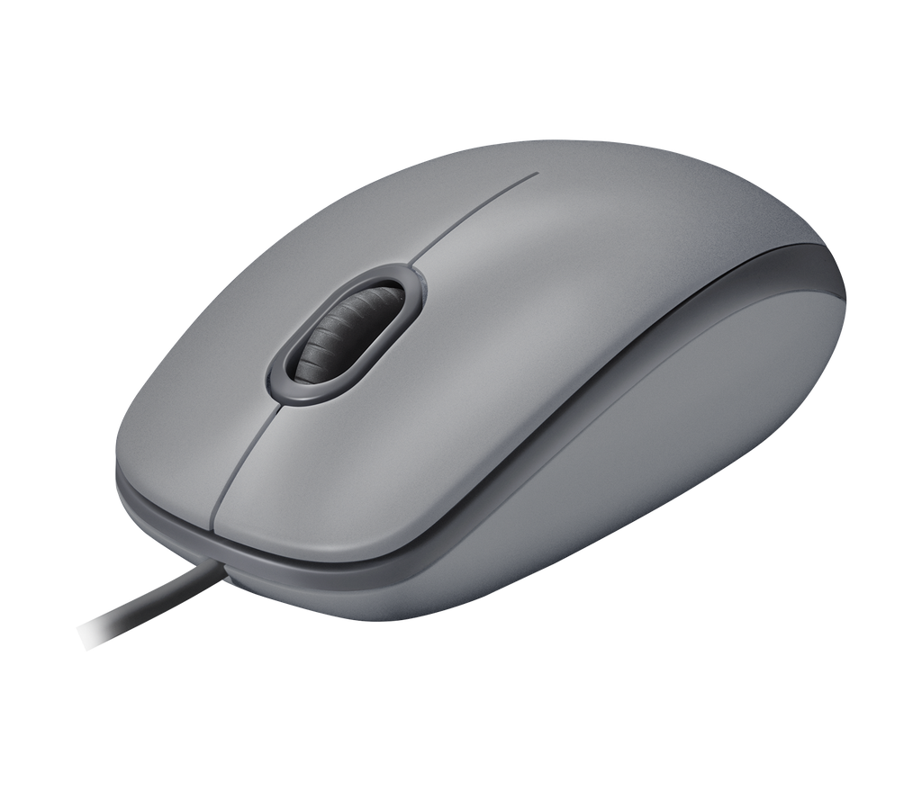 LOGITECH MOUSE ALAMBRICO M110S SILENT OPTICO 3 BOTONES GRIS - Logitech