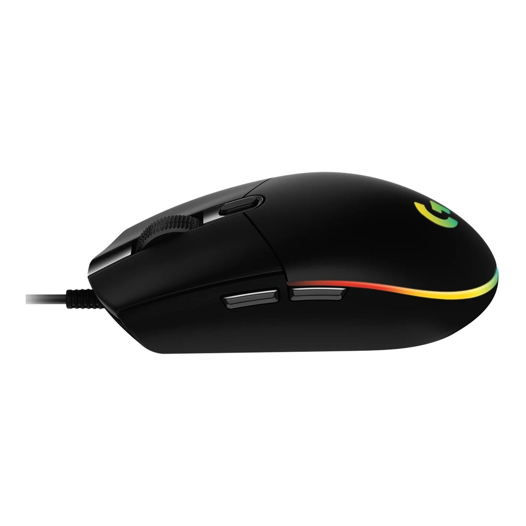 LOGITECH MOUSE ALAMBRICO USB G203 GAMING  6 BOTONES LIGHTSYNC NEGRO - Altex Computers & Electronics
