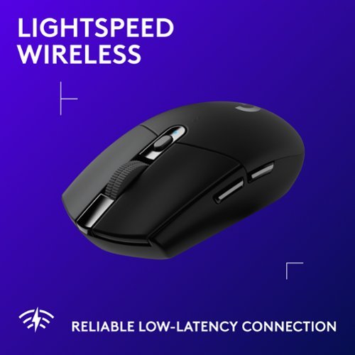 LOGITECH MOUSE INALAMBRICO G305 GAMING 6 BOTONES LIGHTSPEED LILA - Logitech G305 LIGHTSPEED Wireless Optical 6 Programmable Button Gaming Mouse  with 12000 DPI HERO Sensor Wireless Black 910-005280 - Best Buy