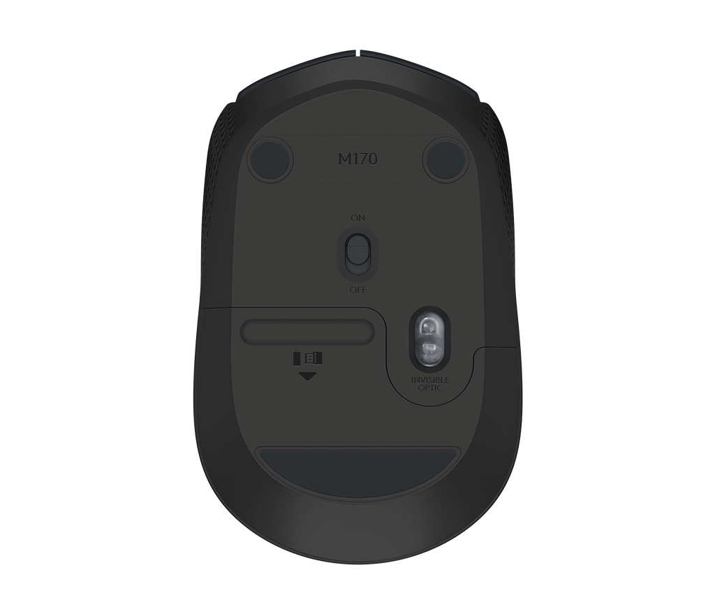 LOGITECH MOUSE INALAMBRICO M170 GRIS/NEGRO - Logitech