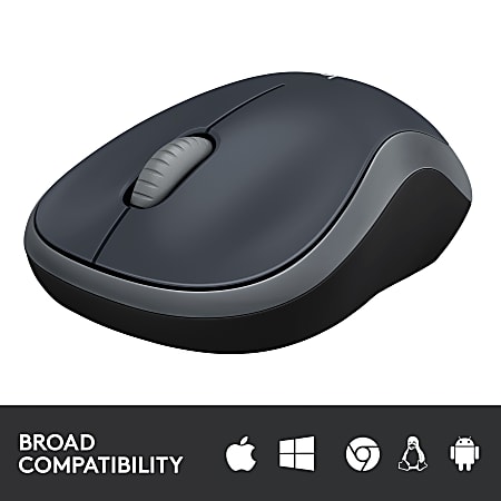 LOGITECH MOUSE INALAMBRICO M185 GRIS - Office Depot