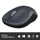 LOGITECH MOUSE INALAMBRICO M185 GRIS - Office Depot