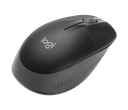 LOGITECH MOUSE INALAMBRICO M190 OPTICO 3 BOTONES NEGRO GRANDE (910-005902) - Logitech
