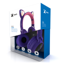 XTECH AUDIFONOS HERA INALAMBRICOS STEREO CON  MICROFONO BLUETOOH V 5.0 MORADO (XTH-650) - INTCOMEX - Premiere distributor of a wide range of computer products