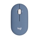 LOGITECH MOUSE INALAMBRICO PEBBLE 2 BLUETOOH DELGADO OPTICO 3 BOTONES BLANCO 400 - Walmart