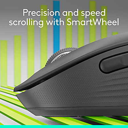 LOGITECH MOUSE INALAMBRICO SIGNATURE M650 L  OPTICO 400dpi LARGE 5  BOTONES GRAF - Office Depot