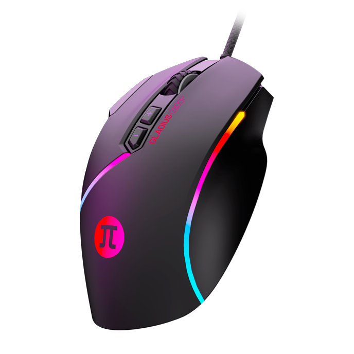 PRIMUS MOUSE ALAMBRICO GLADIUS GAMING 12800dpi USB 8 BOTONES RGB (PMO-103) - Primus Gaming