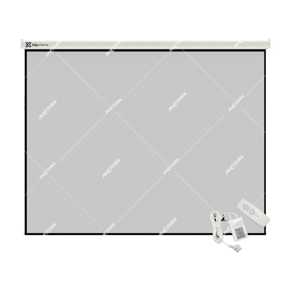 KLIPXTREME PANTALLA DE PROYECCION  MOTORIZADA DE DOBLE PARED DE 120" (KPS-503) - Photura
