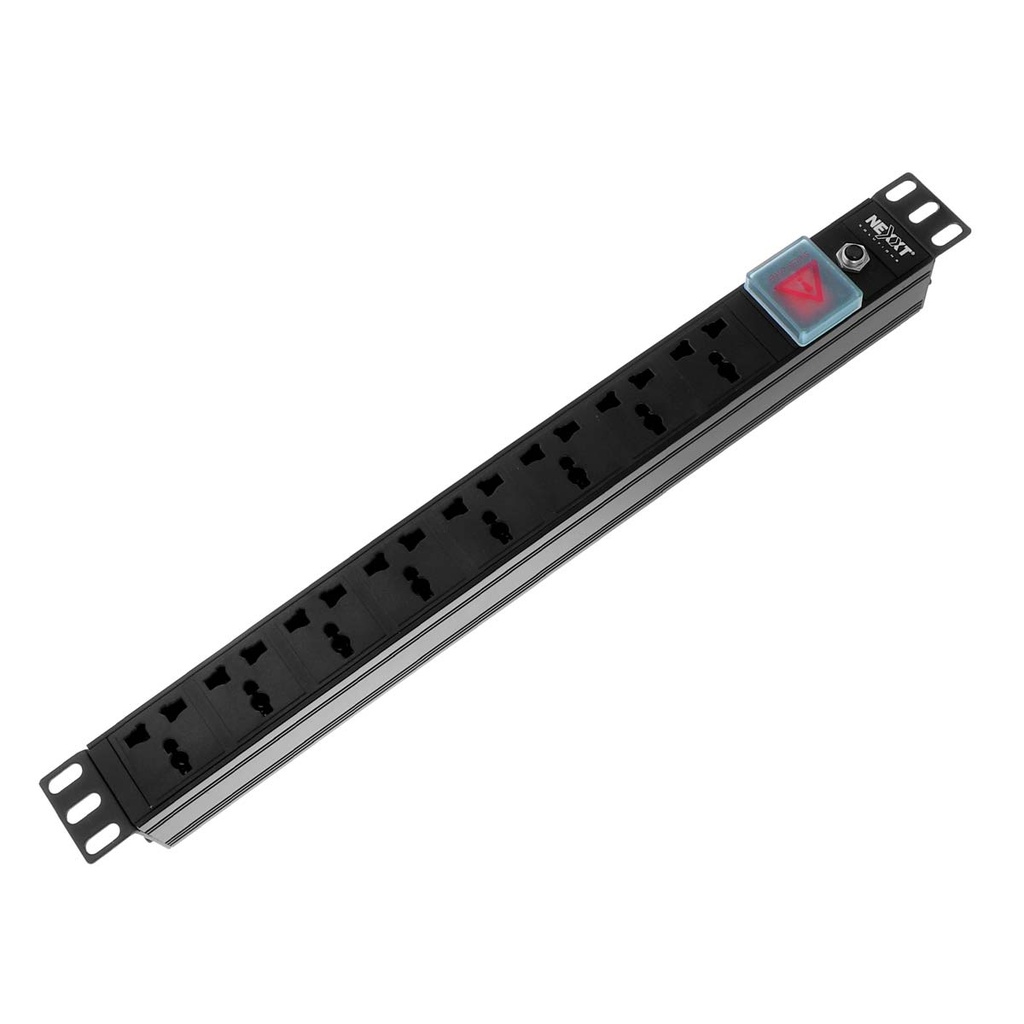NEXXT REGLETA VERTICAL PDU PARA MONTAJE EN BASTIDOR 125VCA/ 15A DE 12 SALIDAS CO - Nexxtsolutions