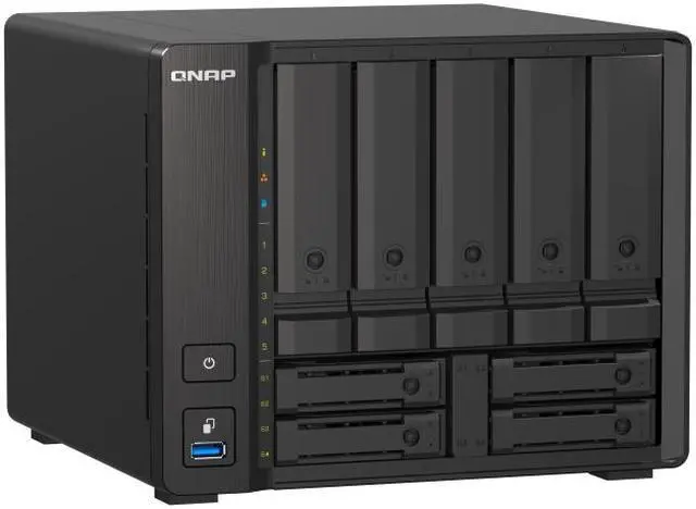 QNAP NAS SERVIDOR 9 BAHIAS RYZEN V1500B 4C/8T 32G DDR4 RAM - Newegg
