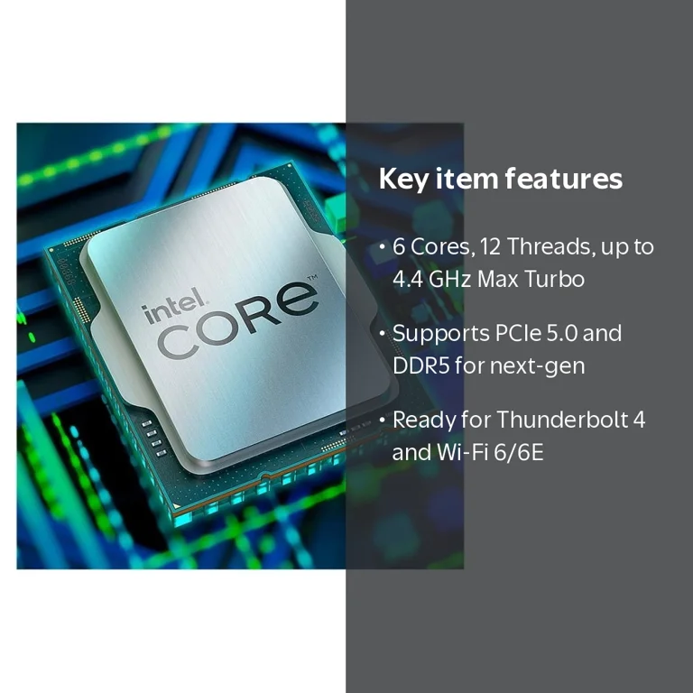 INTEL PROCESADOR CORE I5-12400F 4.4GHZ 18MB FCLGA1700 BX8071512400F - Walmart