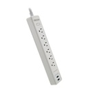 FORZA PROTECTOR CONTRA SOBRETENSIONES 1625W 110V/220V 2200J 8AC 2-USBA/1C  (FSP- - Kemik