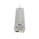 FORZA PROTECTOR DE VOLTAJE 1800J 1750W 110 120 11 TOMAS (FSP-1011USBW) - Sigma Tiendas