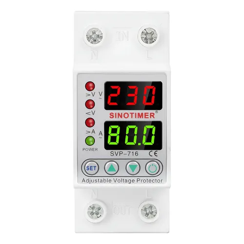 FORZA PROTECTOR DE VOLTAJE 6600W/ 880J 30A 4HP 220V (FVP-6630B) - Mercado Libre