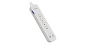 FORZA REGLETA 1625W 4 TOMAS 110V/220V  + 1 TOMA USB-A + 1 TOMA USB C BLANCA (FSP - Cartimex