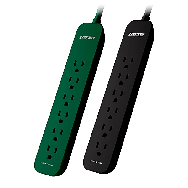 FORZA REGLETA 1625W 4 TOMAS 110V/220V  + 1 TOMA USB-A + 1 TOMA USB C BLANCA (FSP - Pc Actual