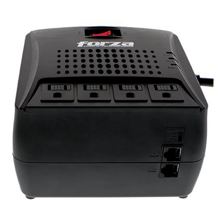 FORZA REGULADOR DE VOLTAJE DE 3000VA / 1500W 4 SALIDAS 110V (FVR-3001) - Intelmax