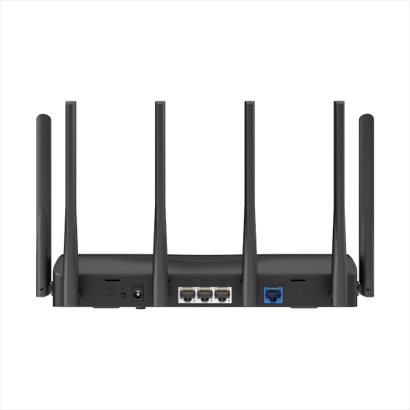 MERCUSYS ROUTER INALAMBRICO BE6500 WIFI 7  6 ANTENAS DOBLE BANDA 6,5 Gbps/Mbps - MERCUSYS