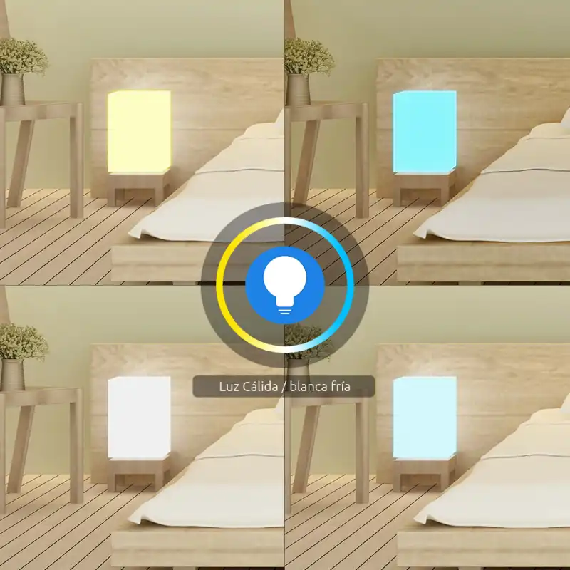 NEXXT BOMBILLO INTELIGENTE  LED 110V-A19 WIFI  REGULABLE BLANCO 2 UNIDADES (NHB- - Pc Actual