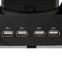 KLIPXTREME BASE PARA LAPTOP DE 17" 4 PUERTOS USB (KNS-110B) - Klip Xtreme