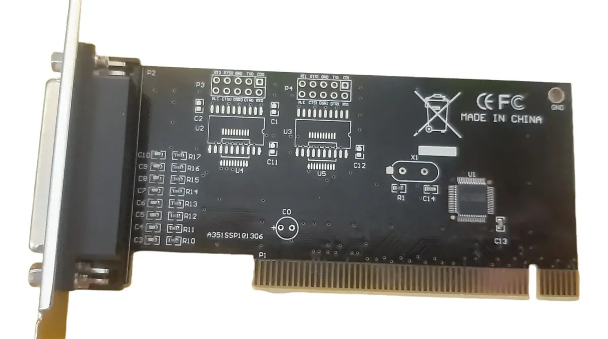 TARJETA PCI A EXPRESS 1 PUERTOS DB25 LPT 25PIN PARALELO - Braincorp