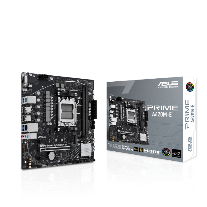 ASUS PRIME TARJETA MADRE H810M-E SOCKET LGA1851 DDR5 SATA  HASTA 6400 MHz  mATX  - ASUS