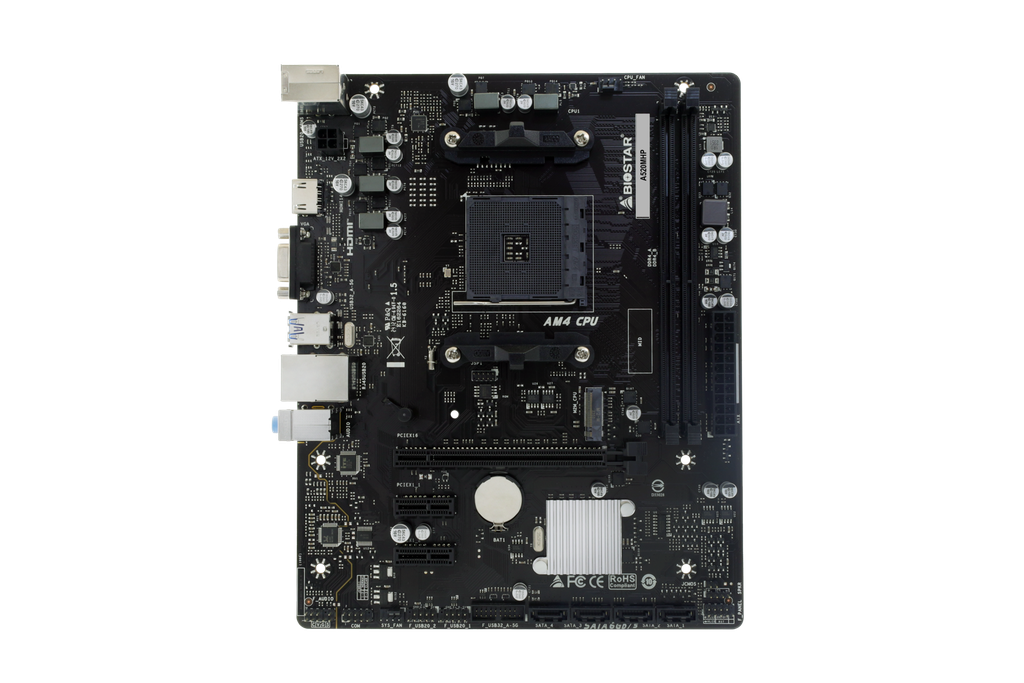 BIOSTAR TARJETA MADRE A520MHP AMD RYZEN AM4 2xDDR4 HASTA 64G - BIOSTAR: Motherboard Manufacturer