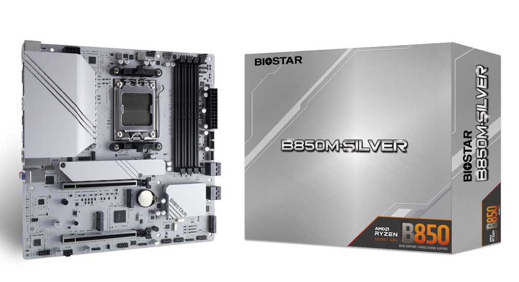 BIOSTAR TARJETA MADRE B850 DDR5 AM5 AMD RYZEN 9000 / 8000 / 7000 (B850MT2-E DJ) - TechPowerUp