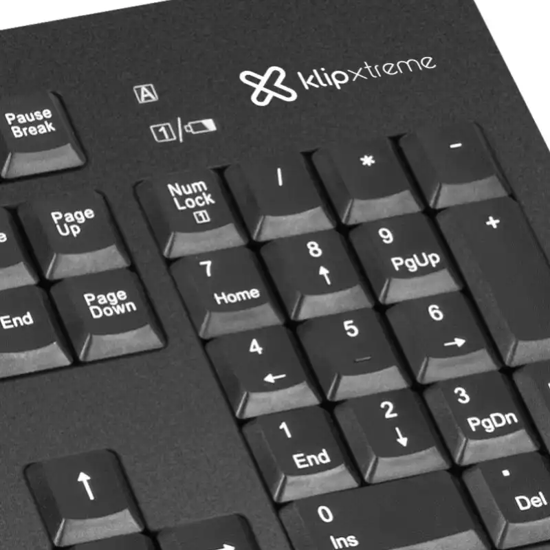 KLIPXTREME COMBO TECLADO Y MOUSE INALAMBRICO (KCK-265S) - Pc Actual