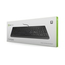 KLIPXTREME TECLADO COMPASS ALAMBRICO SPA (KKM-252S) - proinfo