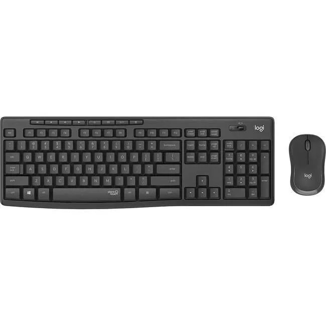 LOGITECH COMBO TECLADO MOUSE MK295 SILENT WIRELESS NEGRO ESP - SabrePC