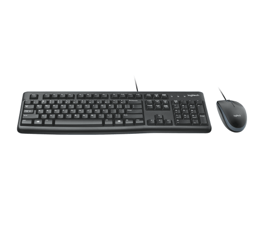 LOGITECH COMBO TECLADO Y MOUSE MK120 ALAMBRICO NEGRO ESPANOL - Logitech