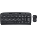 LOGITECH COMBO TECLADO Y MOUSE MK320 INALAMBRICO NEGRO ENG - Insight