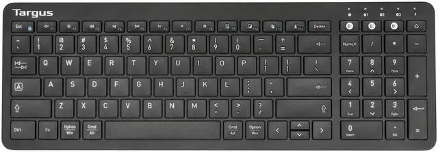 TARGUS TECLADO INALAMBRICO QWERTY 108 TECLAS USB ESPANOL CON TECLADO NUMERICO BL - Newegg