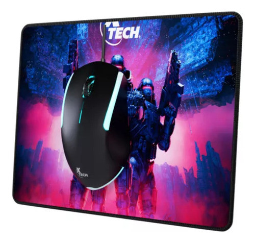 XTECH COMBO TECLADO Y MOUSE ALAMBRICO GAMING CON MOUSEPAD (XTK-535S) - Latinafy.com