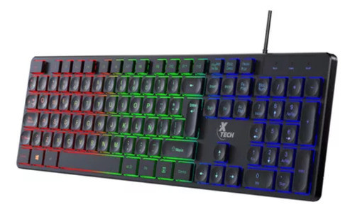 XTECH COMBO TECLADO Y MOUSE ALAMBRICO GAMING CON MOUSEPAD (XTK-535S) - Latinafy.com