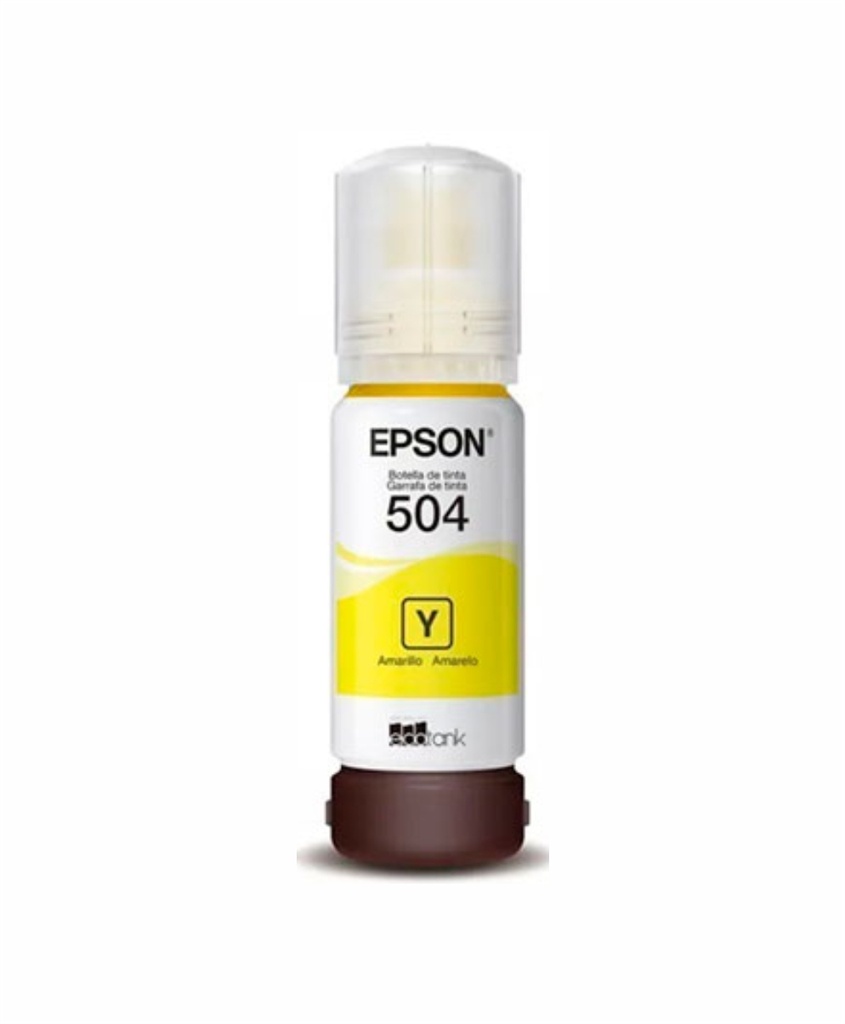 EPSON BOTELLA DE TINTA T504 CIAN  ORIGINAL 7500PAGS - Riaz Computer