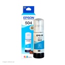 EPSON BOTELLA DE TINTA T504 CIAN (T504220-AL) - Astcar Tech