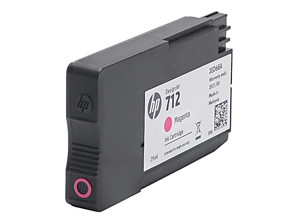 HP CARTUCHO DESINGJET 712 ROJO 29ml  T210, T230, T250, T630, T650 - Office Depot