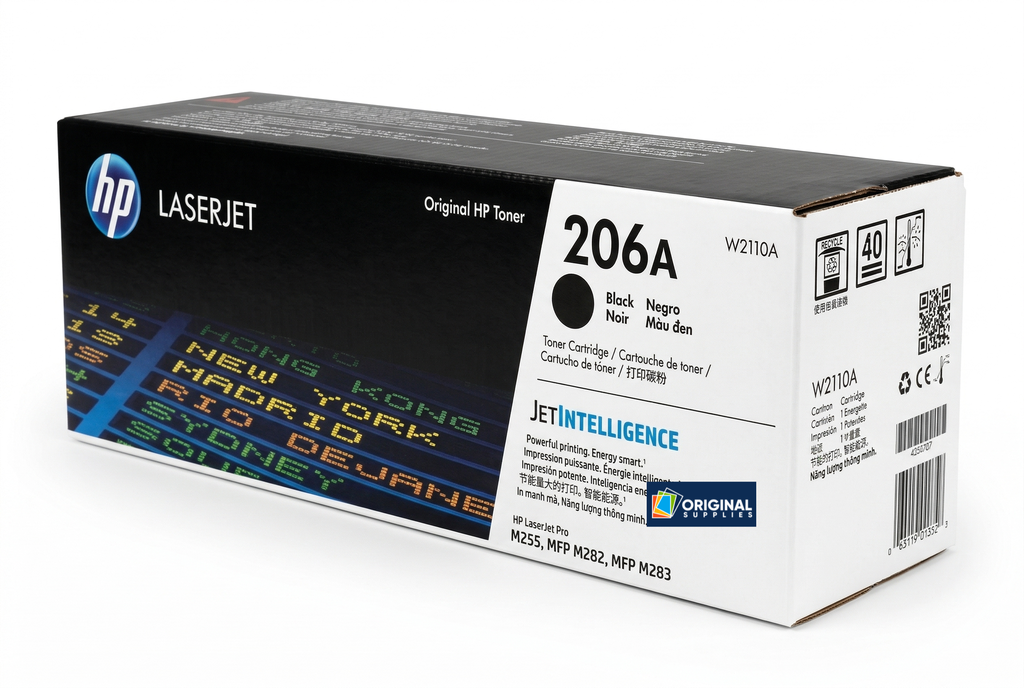 HP TONER IMP LASERJET 206A M255, M282 NEGRO W2110A - OEM Toner Ink Supplies