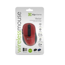 KLIPXTREME MOUSE OPTICO 1600DPI 3D INALAMBRICO 6 BOTONES ROJO (KMW-330RD) - Laser Print Soluciones CA