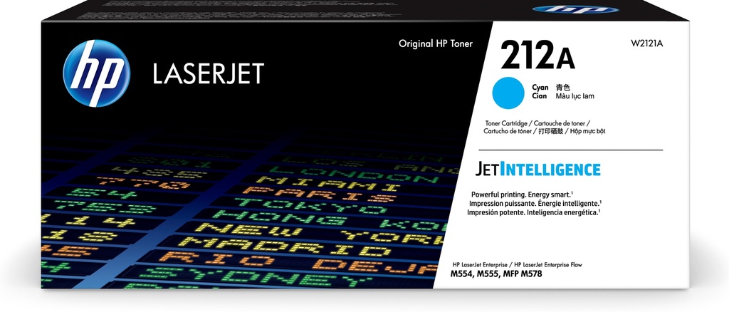 HP TONER LASERJET 212A AZUL IMP M554, M555, M578 - Walmart