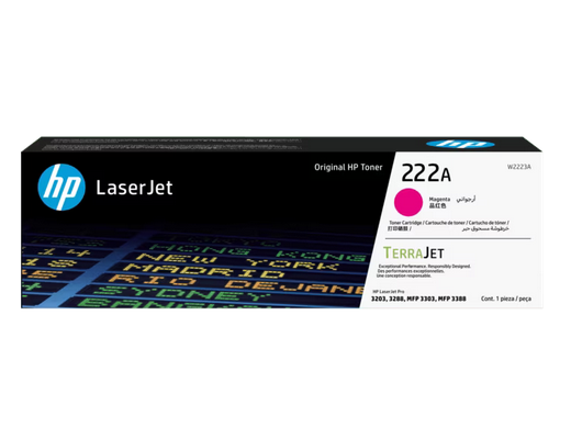 HP TONER LASERJET 222A ROJO IMP 3203, 3288, 3303, 3388 - HP Store Ecuador