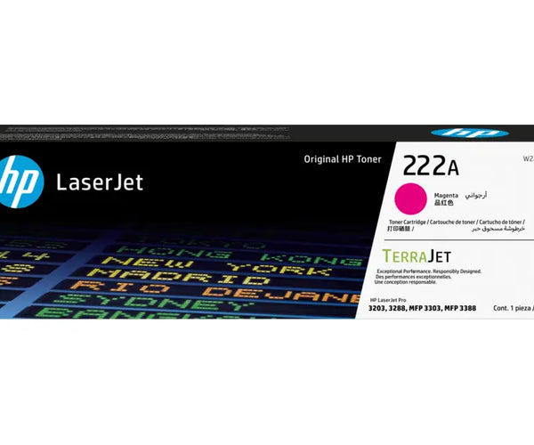HP TONER LASERJET 222A ROJO IMP 3203, 3288, 3303, 3388 - shoppyplace.com