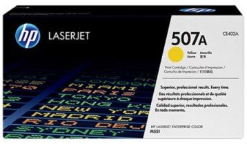 HP TONER LASERJET 507A AMARILLO IMP M570dn, M575dn, M575fw - PrinterSupplies.com